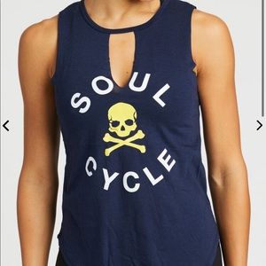 SoulCycle tank, Navy, Like New Sz Small